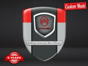 Citroen Heckscheibenaufkleber Premium Anpassbar Exklusiv